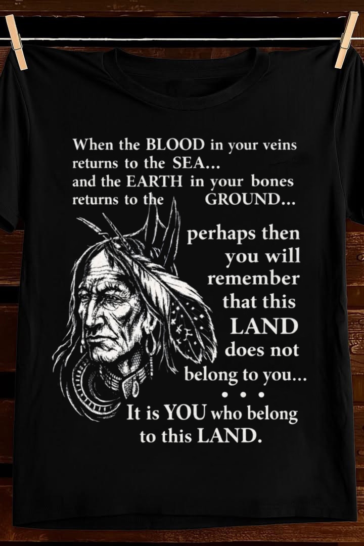 Remember The Land Native T Shirt Ancestral Memory Graphic Tees Apparel Best Gift For Him