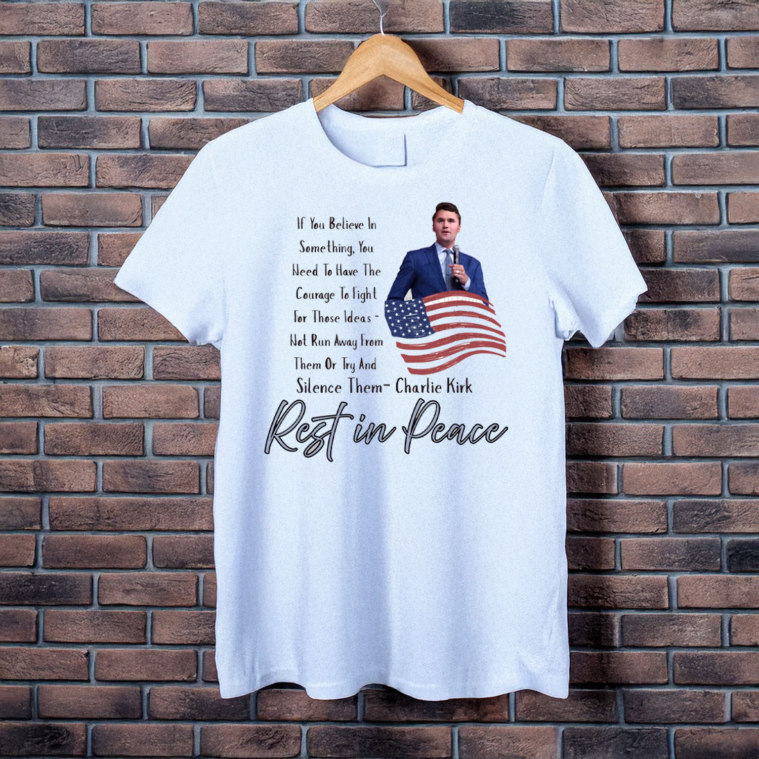 Rememberence Patriot Charlie Kirk Shirt