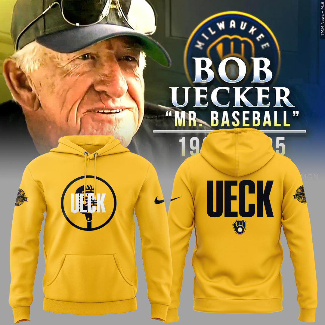 Remembering Bob Uecker Mr. Baseball Hoodie Gifts For Baseball Fans