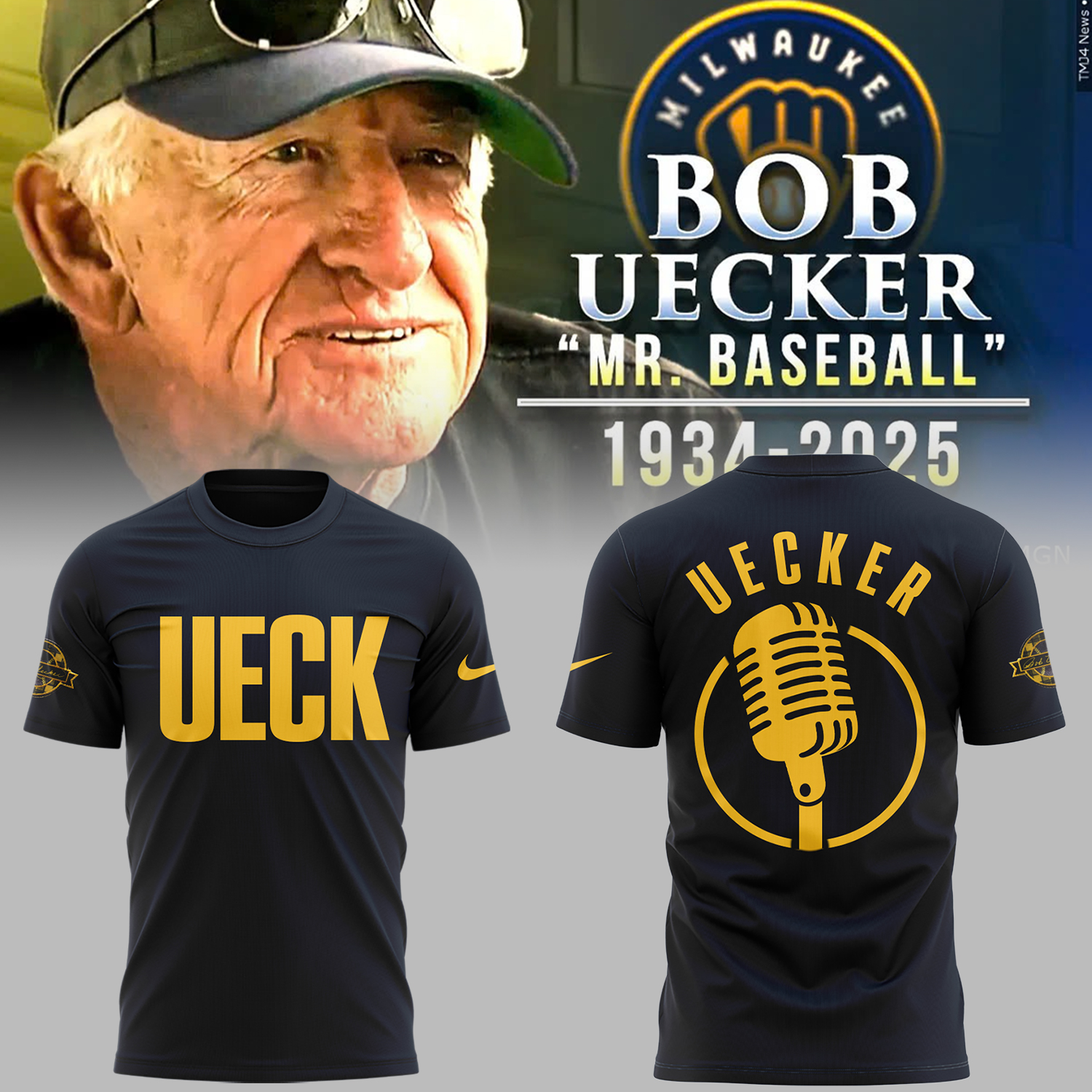 Remembering Bob Uecker Mr. Baseball T-Shirt Baseball Father's Day Gifts