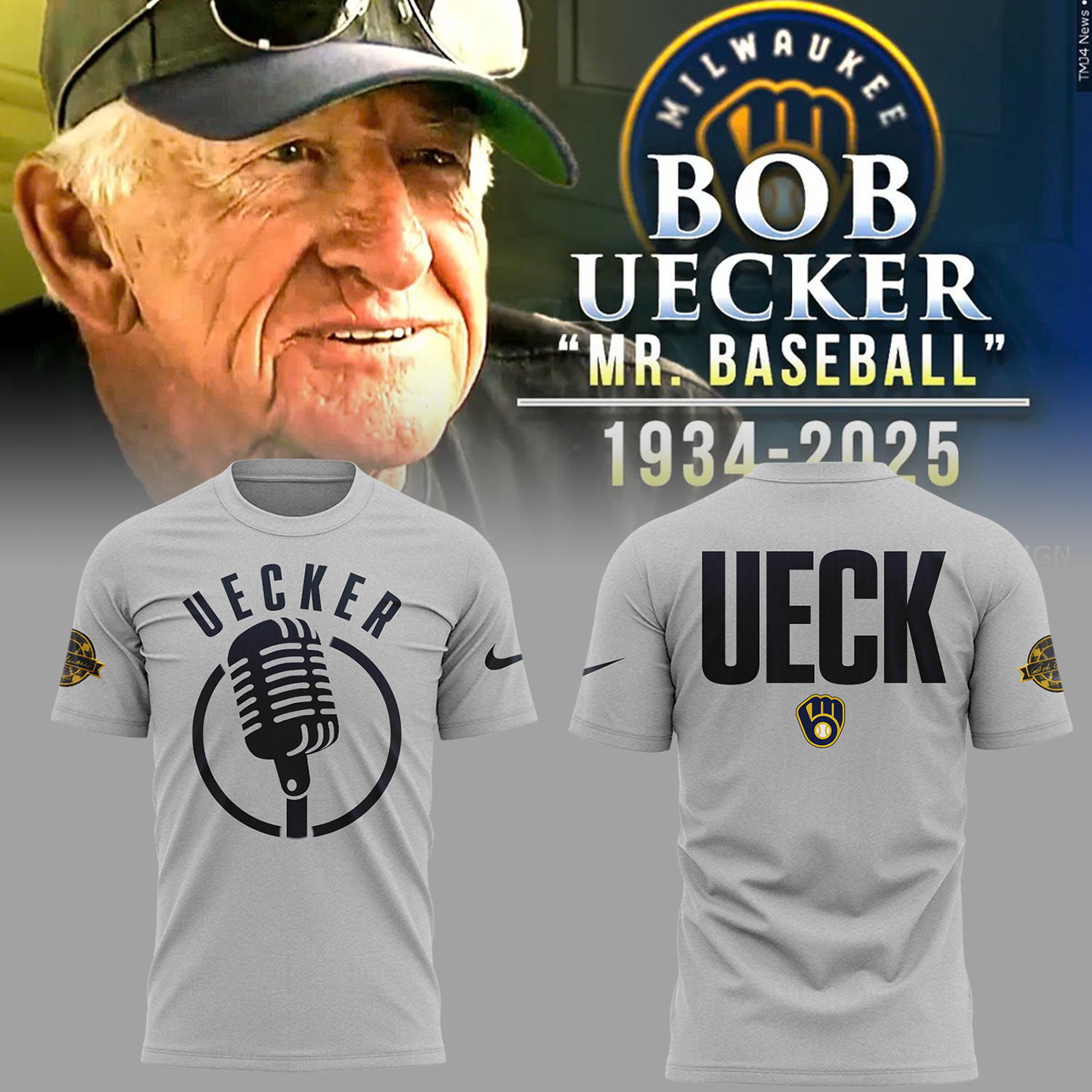 Remembering Bob Uecker Mr. Baseball T-Shirt Baseball Mom Gifts
