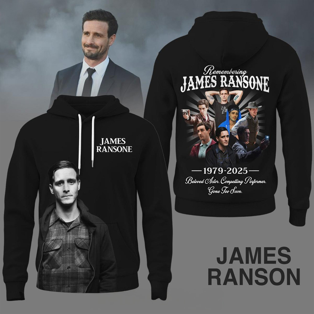Remembering James Ransone 1979 2025 Hoodie Fan Merch Birthday Gift For Brother