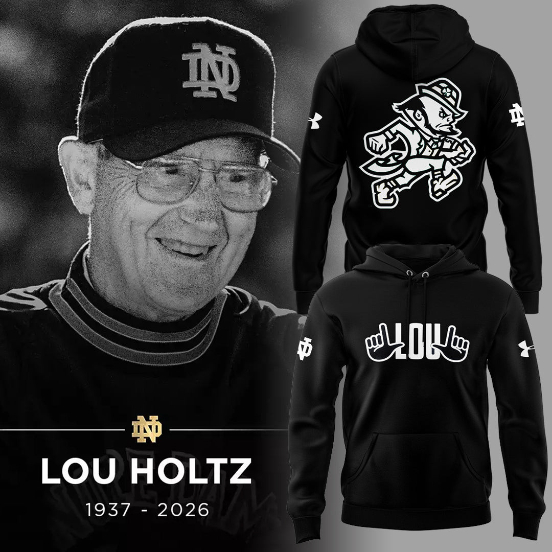 Remembering The Life And Legacy Of Lou Holtz Hoodie Lou Holtz Hooded Sweatshirt Gift For Fans