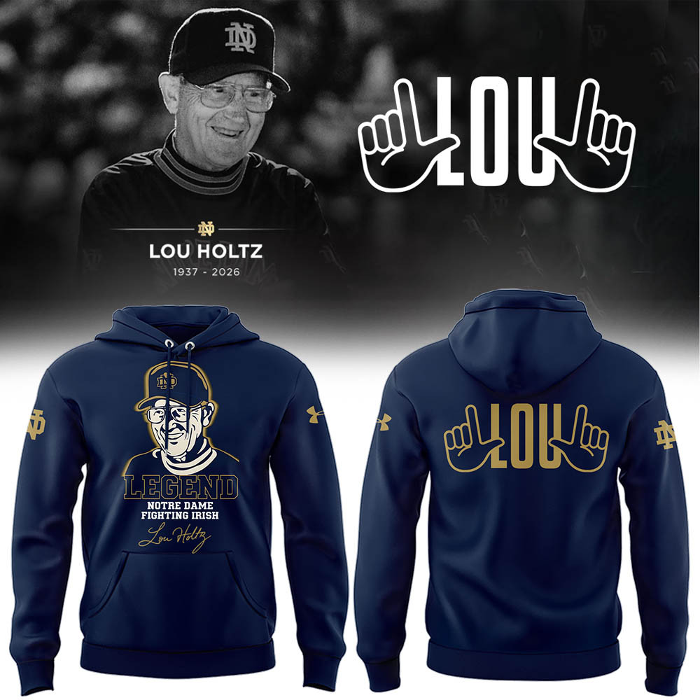 Remembering The Life And Legacy Of Lou Holtz Hoodie Lou Holtz Signature Hand Sign Apparel