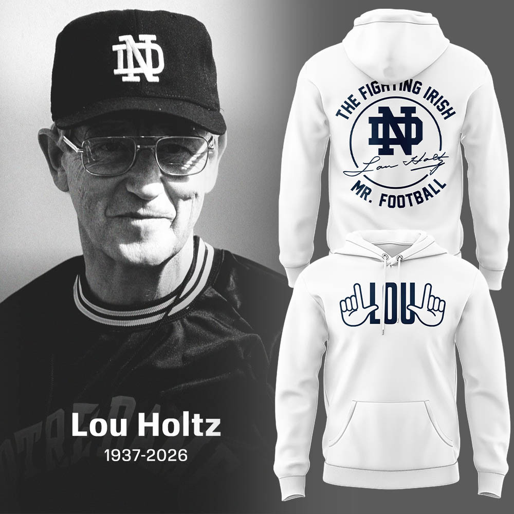 Remembering The Life And Legacy Of Lou Holtz Hoodie RIP Lou Holtz Apparel Fan Gift