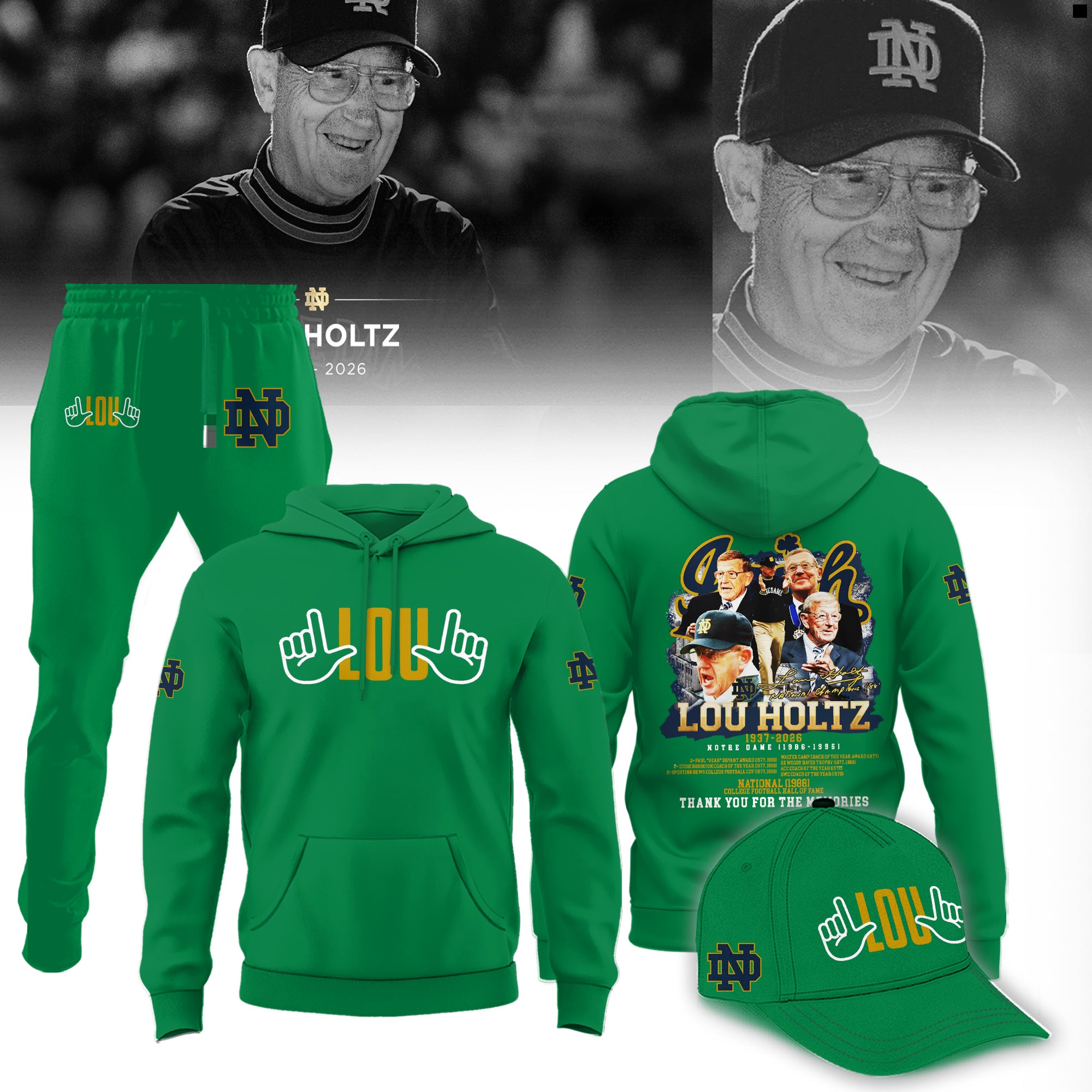 Remembering The Life And Legacy Of Lou Holtz Hoodie RIP Lou Holtz Merch Football Gear