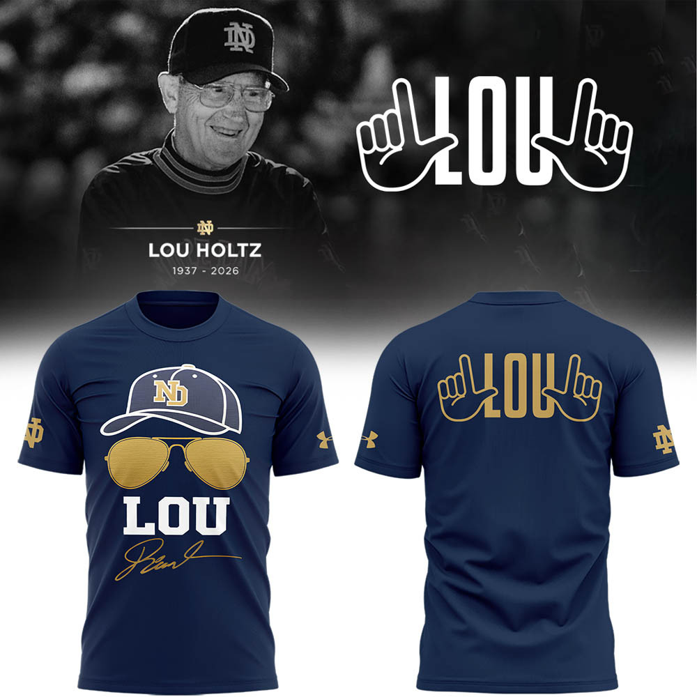 Remembering The Life And Legacy Of Lou Holtz T-Shirt Lou Holtz Memorial Shirt 2026 Fan Gear