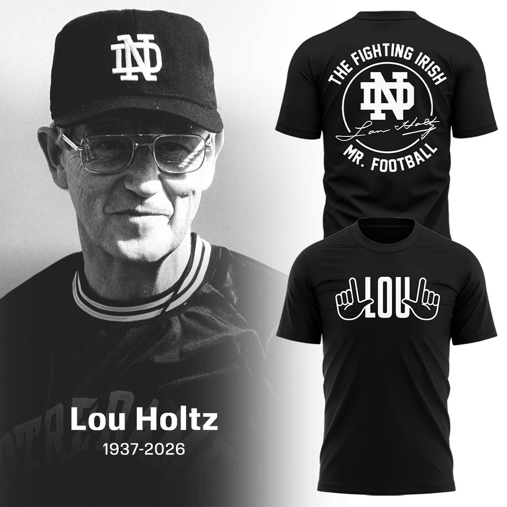 Remembering The Life And Legacy Of Lou Holtz T-Shirt Lou Holtz Signature Hand Sign Shirt