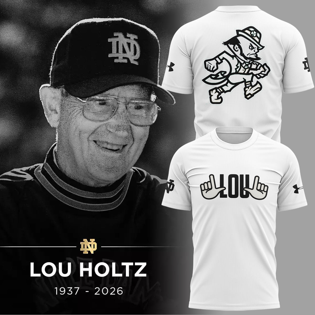 Remembering The Life And Legacy Of Lou Holtz T-Shirt RIP Lou Holtz Clothes Best Gift For Fans