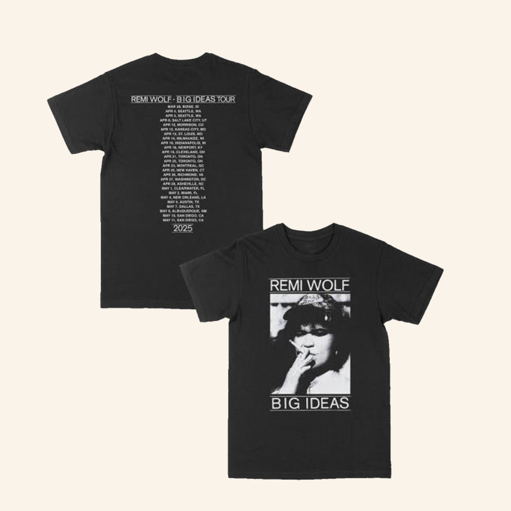 Remi Wolf Merch Big Ideas 2025 Tour T-Shirt Gifts For Fans