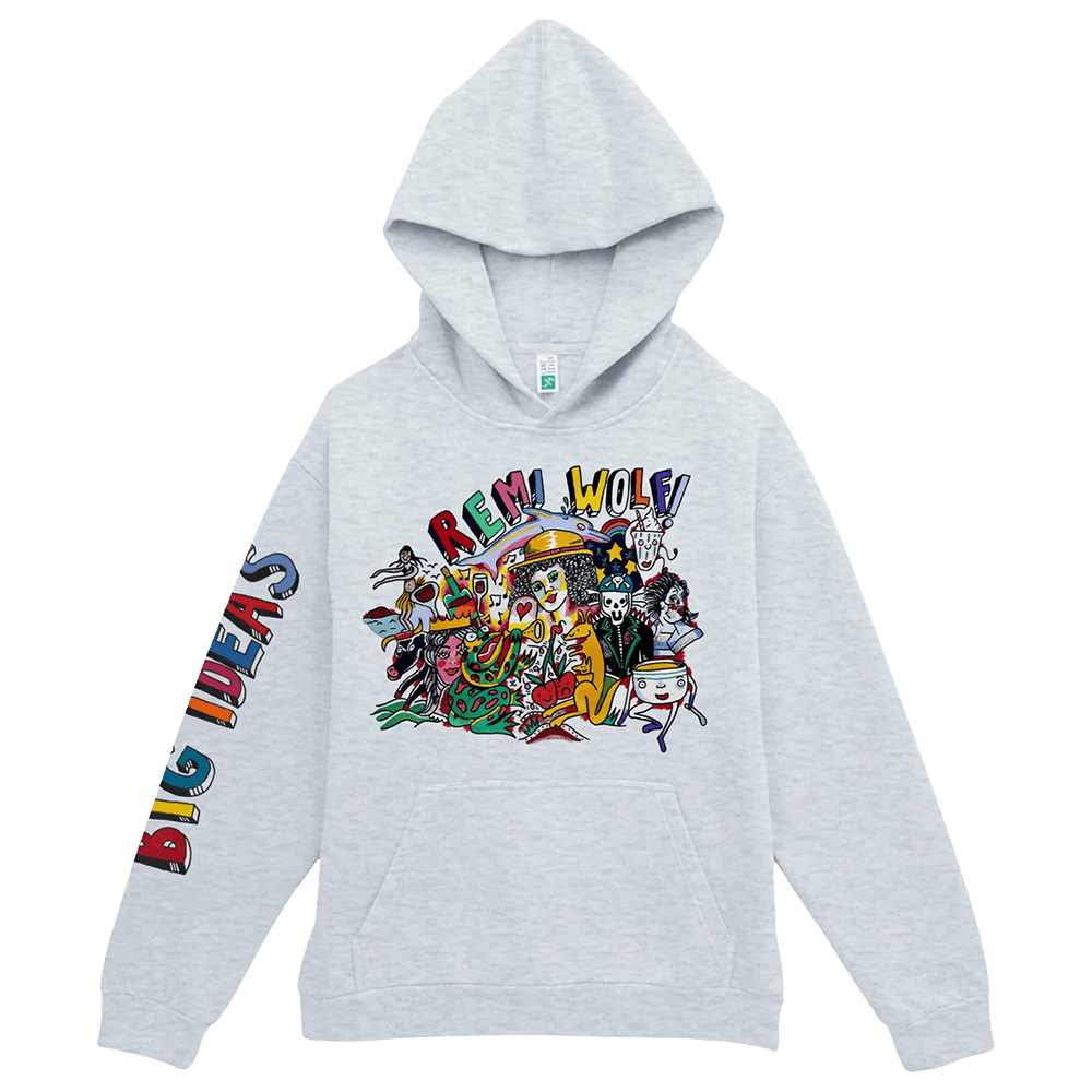 Remi Wolf Merch Big Ideas Drawing Hoodie Fathers Day Gift From Daughter Remi Wolf Merch Big Ideas Drawing Hoodie Fathers Day Gift From Daughter