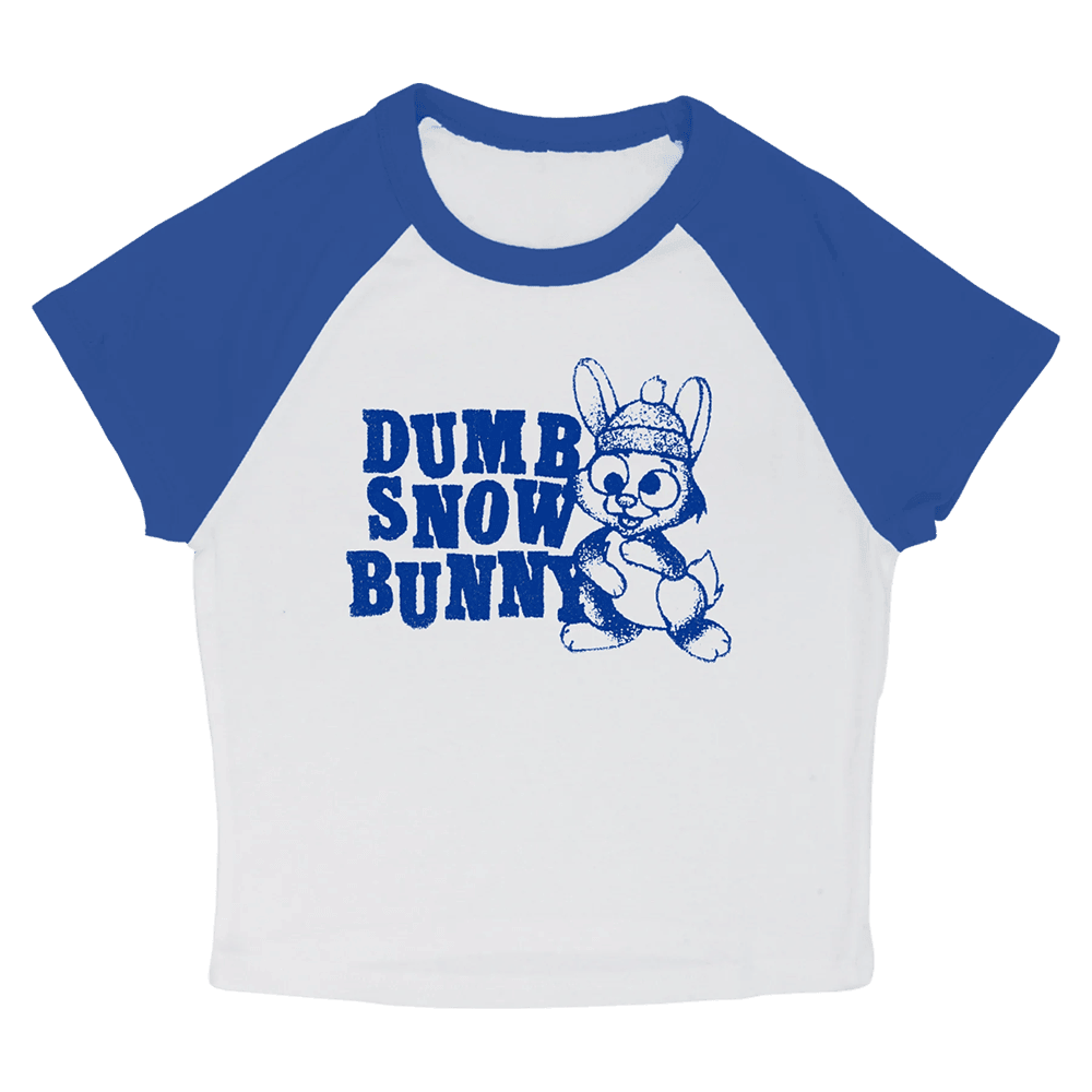 Remi Wolf Merch Dumb Snow Bunny Cropped T-Shirt 1St Mothers Day Gifts Remi Wolf Merch Dumb Snow Bunny Cropped T-Shirt 1St Mothers Day Gifts