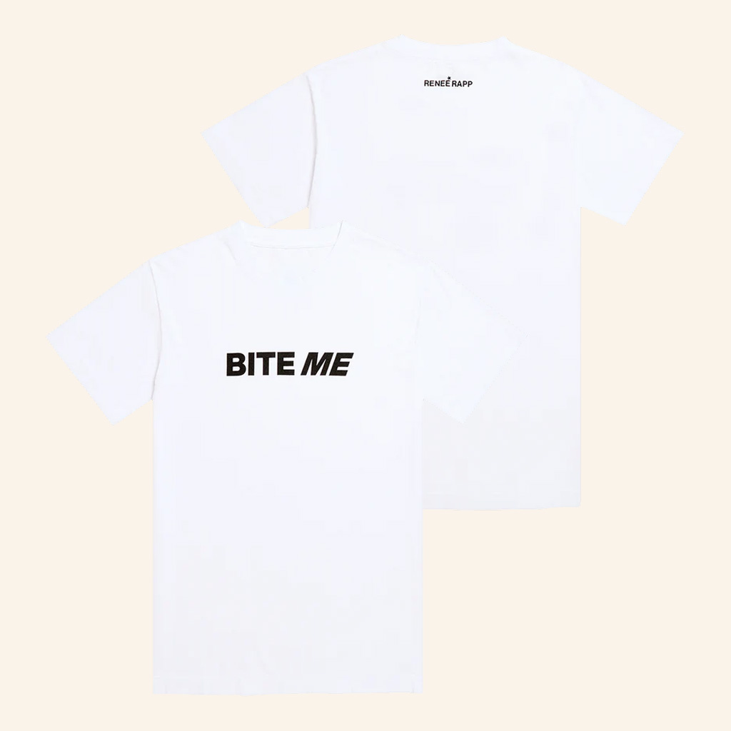 Renee Rapp Merch Bite Me T-Shirt Christmas Gifts For Music Lovers Renee Rapp Merch Bite Me T-Shirt Christmas Gifts For Music Lovers