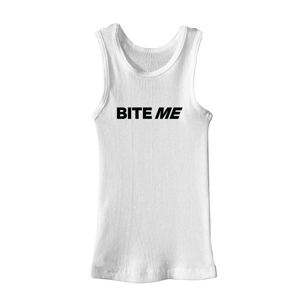 Renee Rapp Merch Bite Me Tank Top For Women's Gifts For Music Fans Renee Rapp Merch Bite Me Tank Top For Women's Gifts For Music Fans