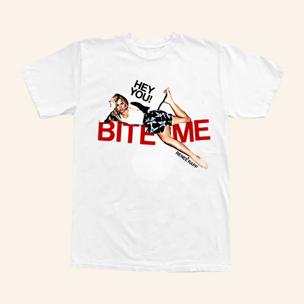 Renee Rapp Merch Hey You Bite Me T-Shirt Christmas Presents For Wife