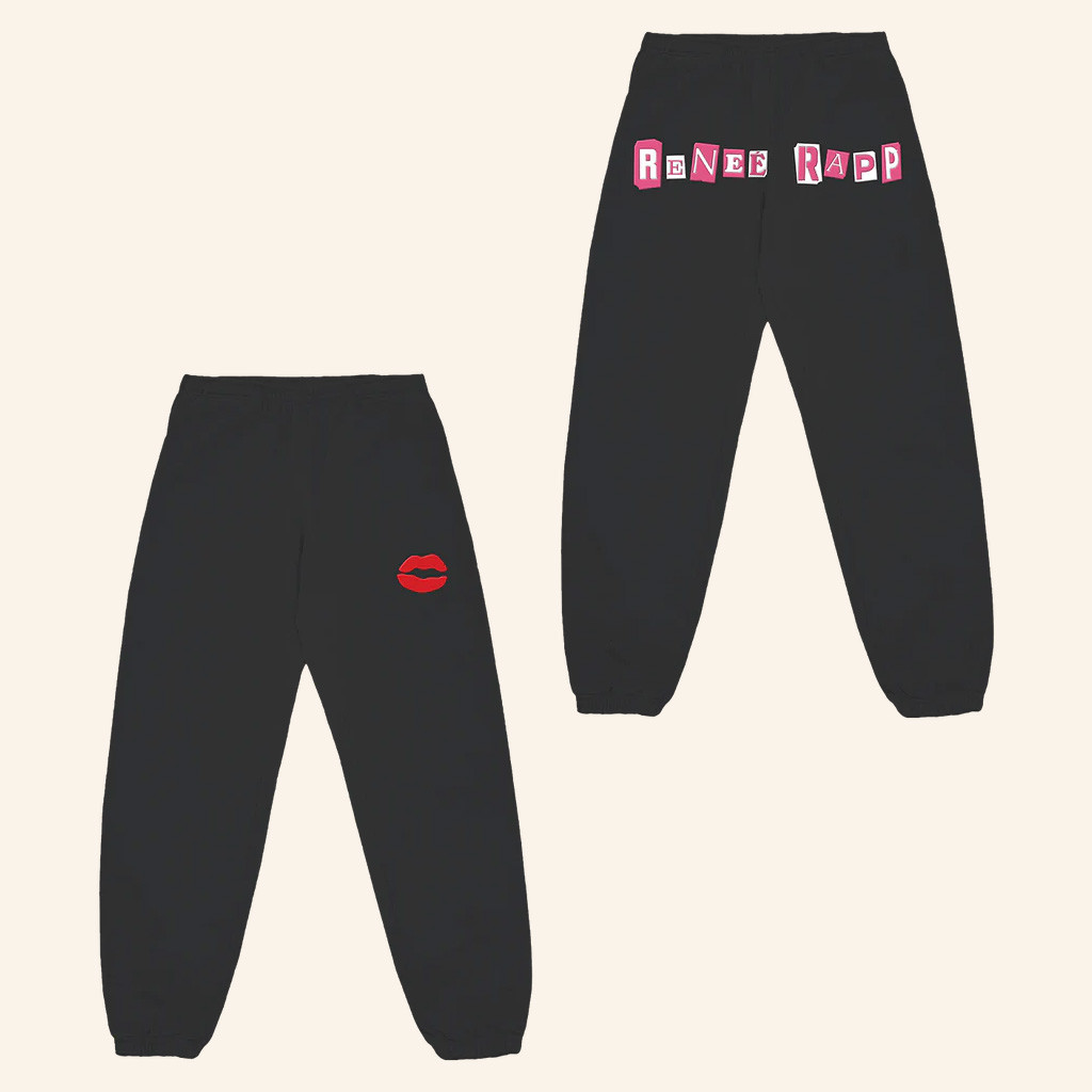 Renee Rapp Merch Kiss Sweatpants Christmas Gifts For Best Friends Renee Rapp Merch Kiss Sweatpants Christmas Gifts For Best Friends