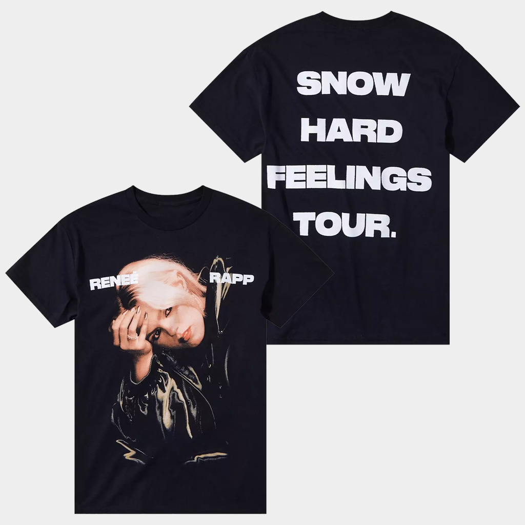 Renee Rapp Merch Renee Rapp Snow Hard Feelings Tour T-Shirt Gifts For Music Lovers