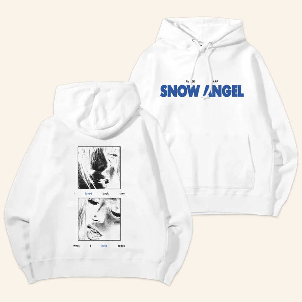 Renee Rapp Merch Snow Angel Hoodie Gifts For Fans Renee Rapp Merch Snow Angel Hoodie Gifts For Fans