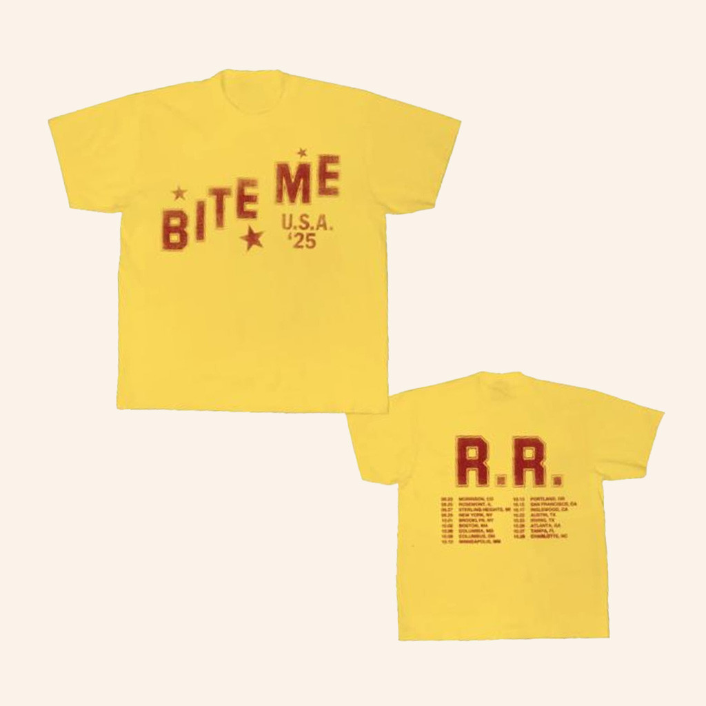 Renee Rapp Merch Yellow Tour T-Shirt Gift Ideas For Music Lovers Renee Rapp Merch Yellow Tour T-Shirt Gift Ideas For Music Lovers