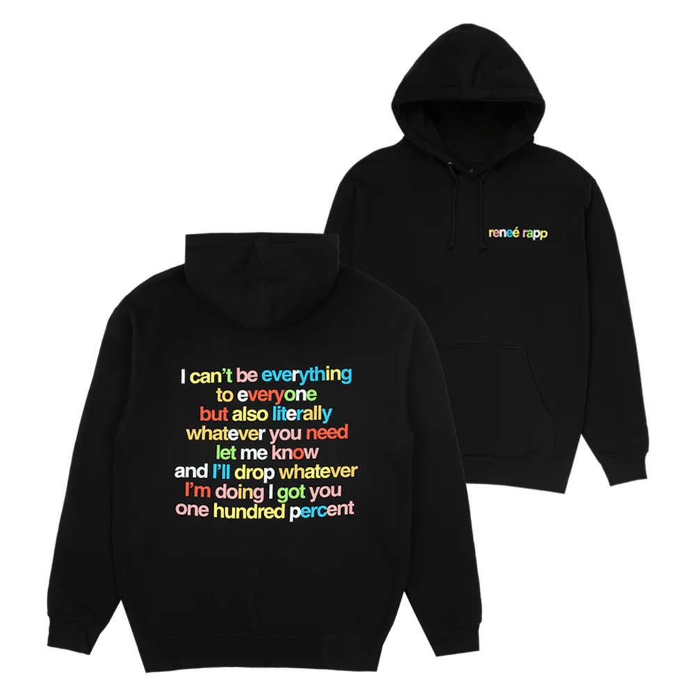 Renee Rapp Tour Merch Hoodie Everything To Everyone Hoodie Concert Fan Gifts
