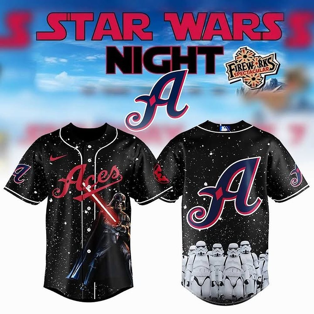Reno Aces Star Wars Night Jersey Baseball Lover Gift Ideas