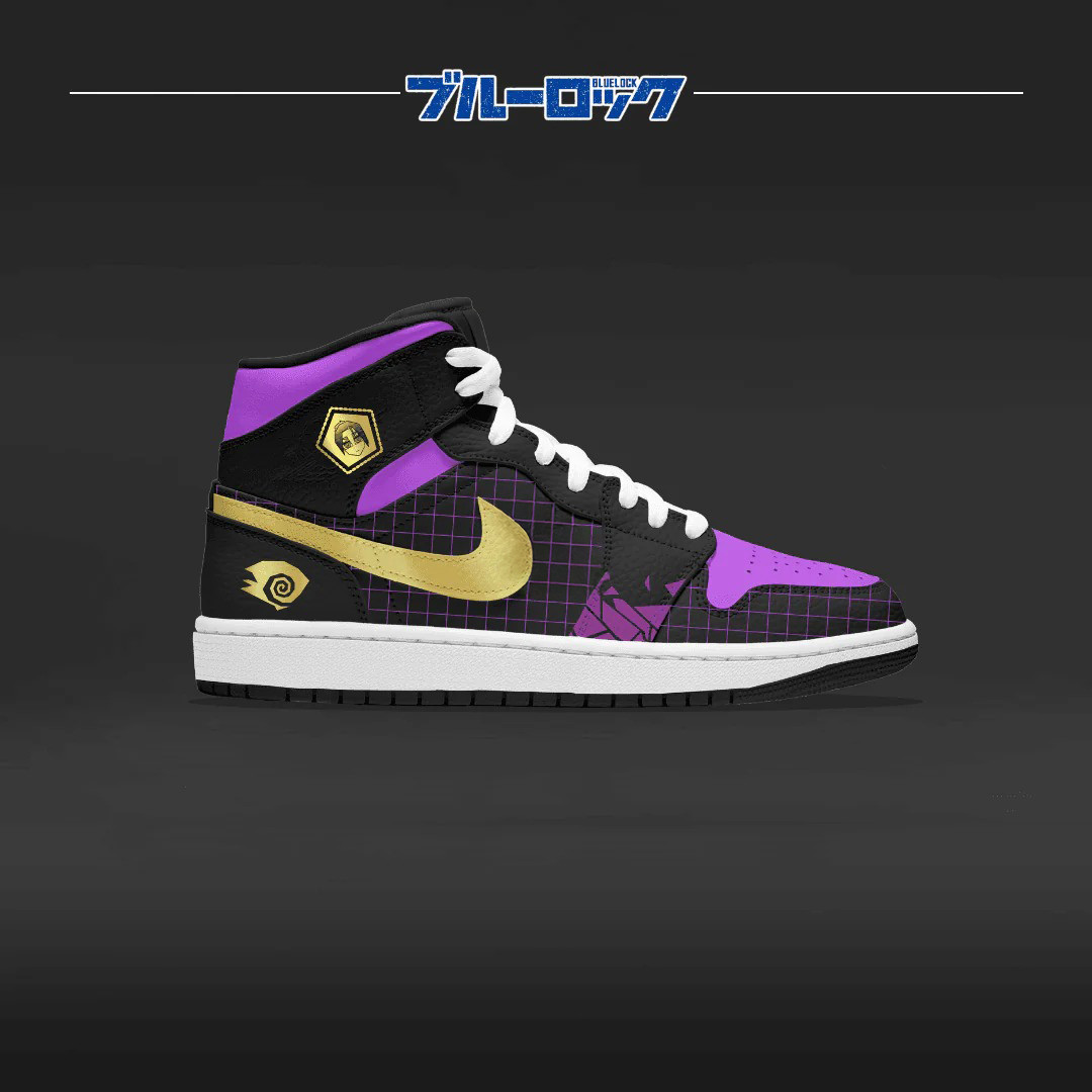 Reo Blue Lock Anime Air Jordan High Top Shoes Gifts For Anime Lovers