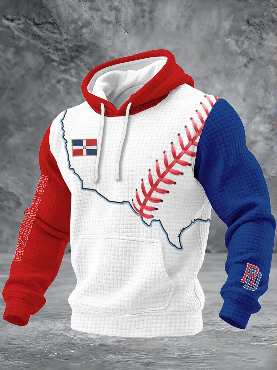 Rep Dominicana Baseball Hoodie Dominican Republic Map Pride Fan Gear Apparel Best Gift For Fans