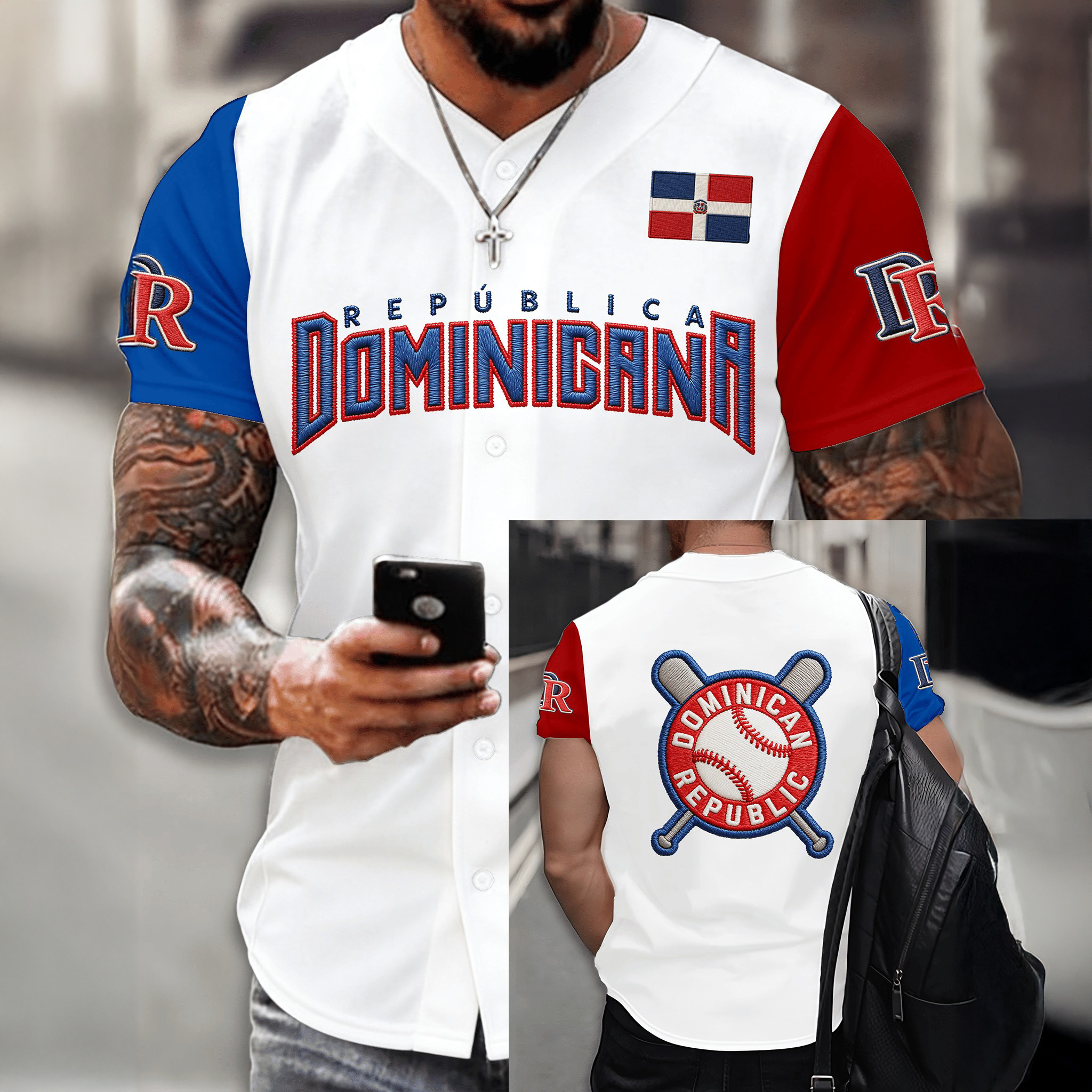 Republica Dominicana Baseball Jersey Dominican National Team Merch Cool Gift For Fans