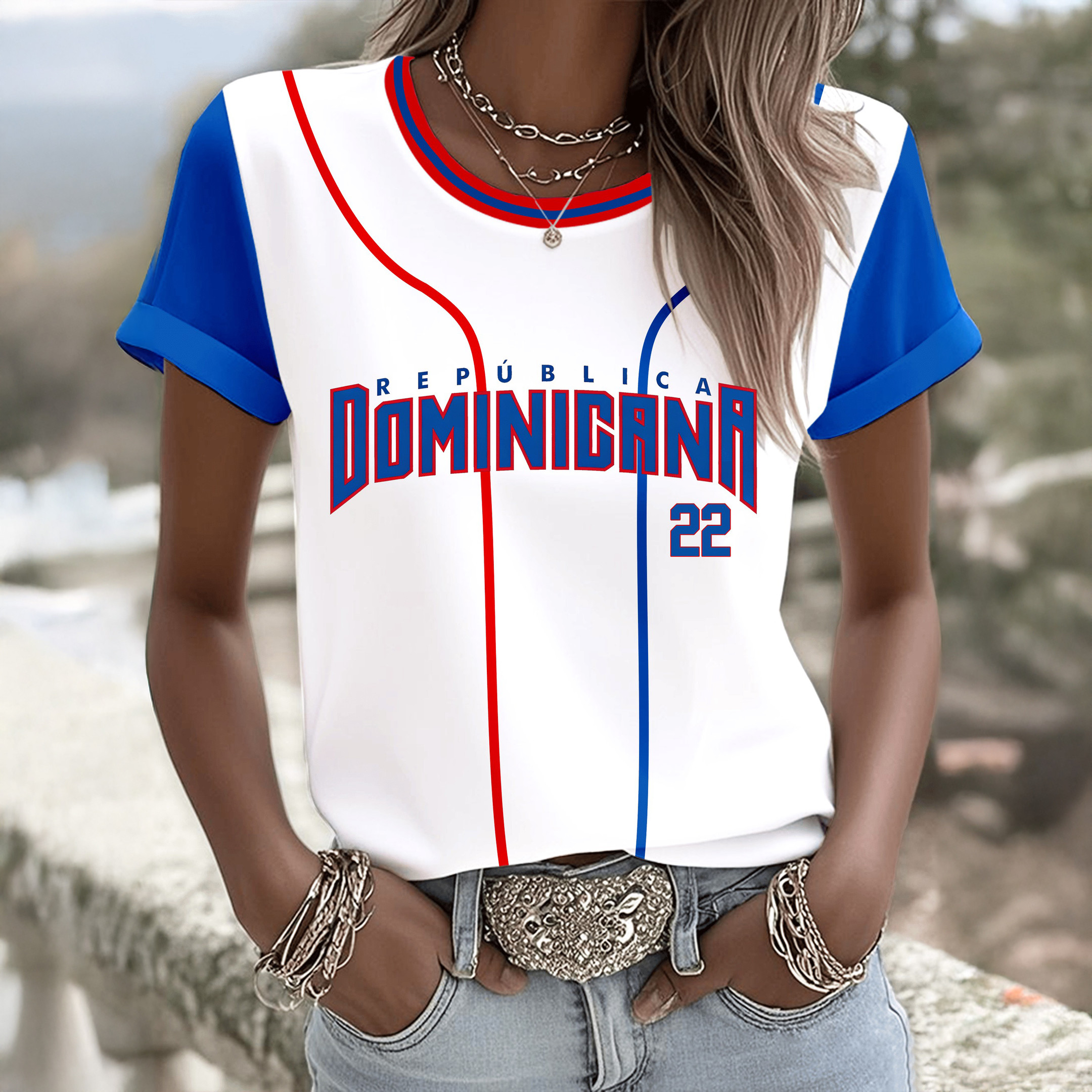 Republica Dominicana Baseball T-Shirt Game Day Clothing Gift For Baseballers
