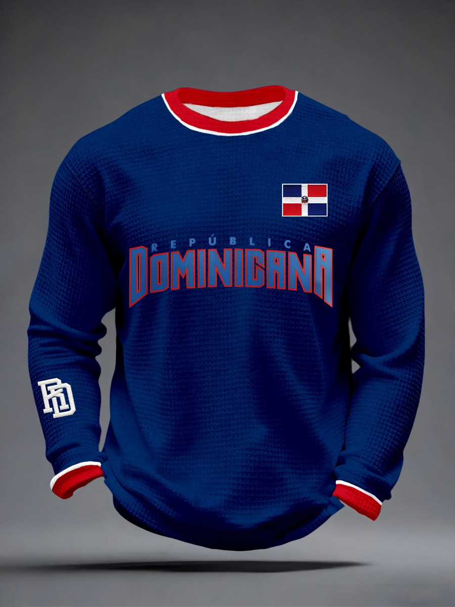 Republica Dominicana Long Sleeve Shirt Dominican Republic Pride Apparel DR Flag Best Gift For Dominican Fans