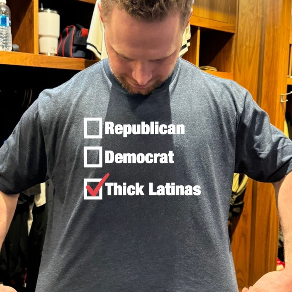Republican Democrat Thick Latinas Checklist Shirt Birthday Presents For Father