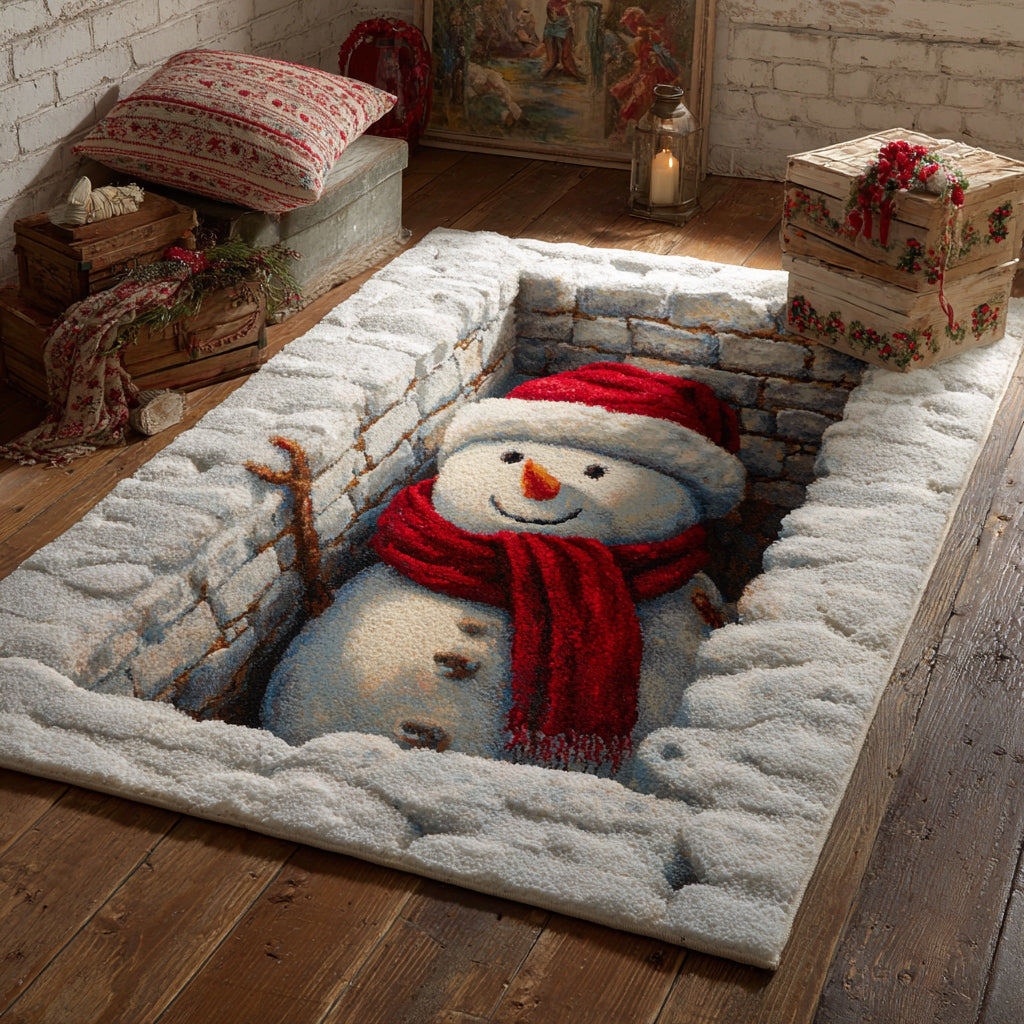 Rescue Snowman Area Rug Dining Room Table Decorated For Christmas Christmas Gifts For Mothers