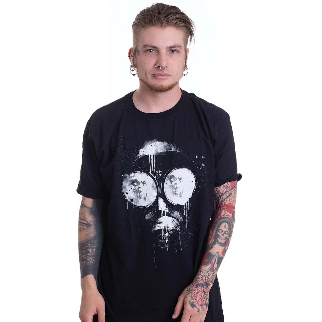 Resident Evil Merch Inked Mask T-Shirt Resident Evil Shirt Gifts For Brother In Law