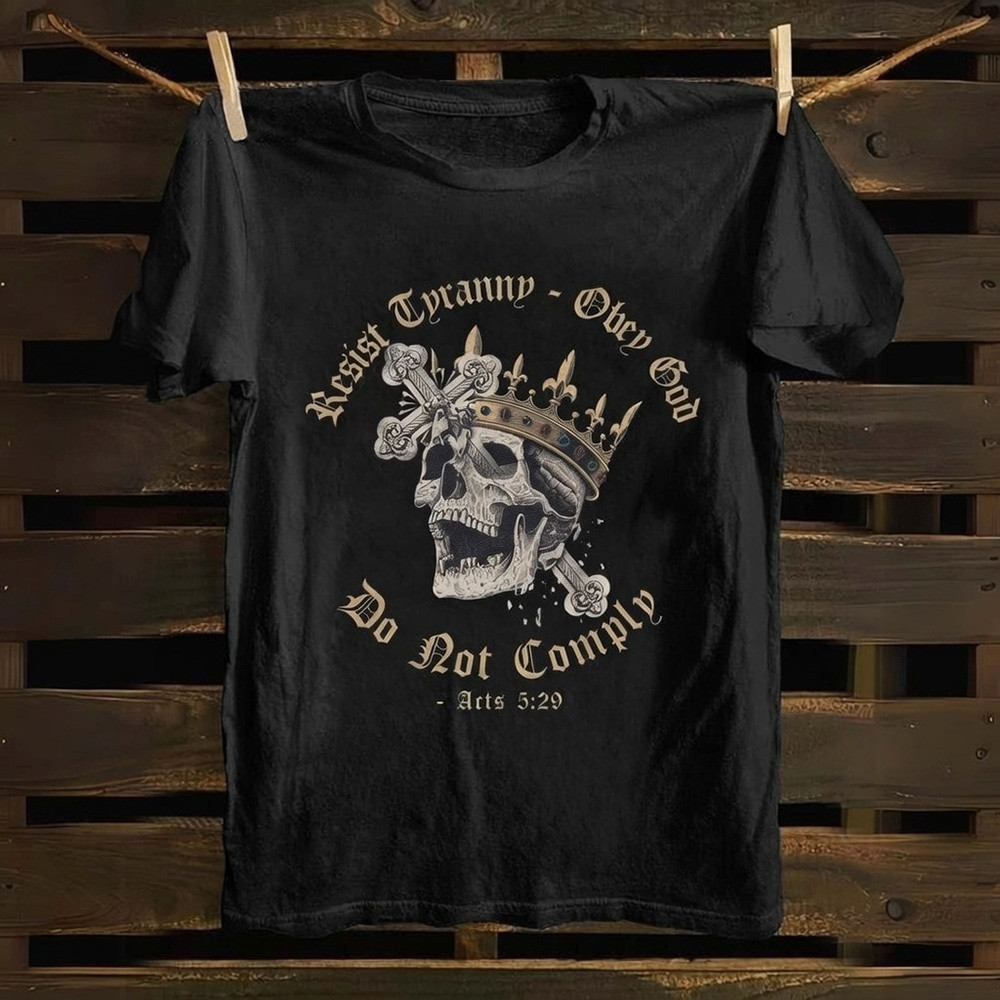 Resist Fear T-Shirt Christian Faith Apparel God Is Good Best Gift For Believers