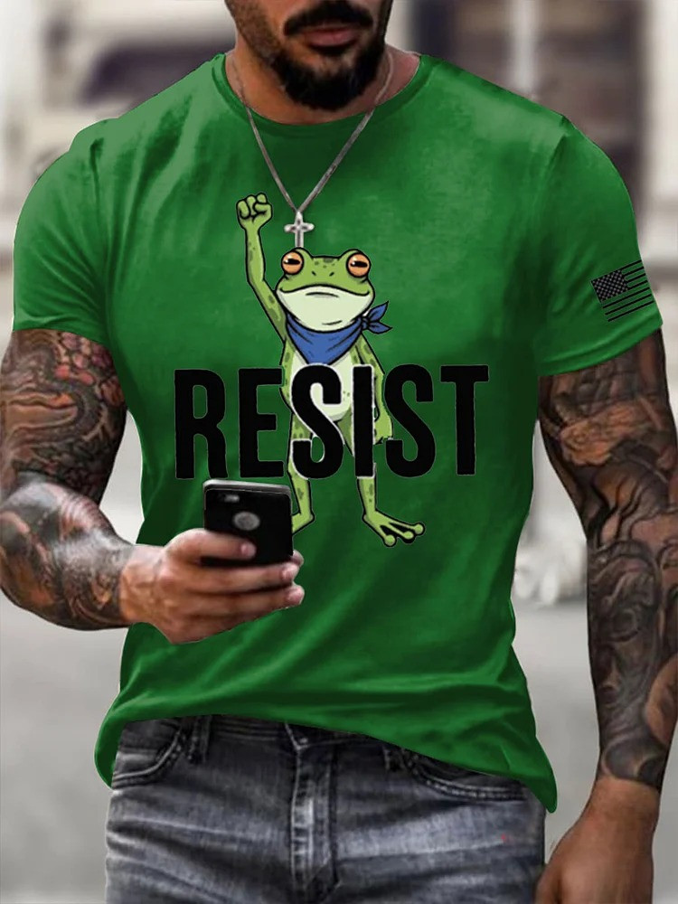 Resist Frog Shirt Portland Frog Protest Merch Gifts For Brother