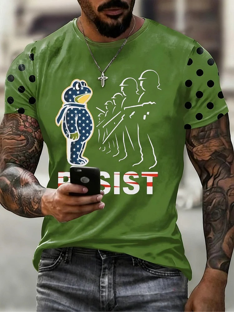 Resist Frog Shirt Portland Frog Protest No Kings Merch Gifts For Democrats Supporters