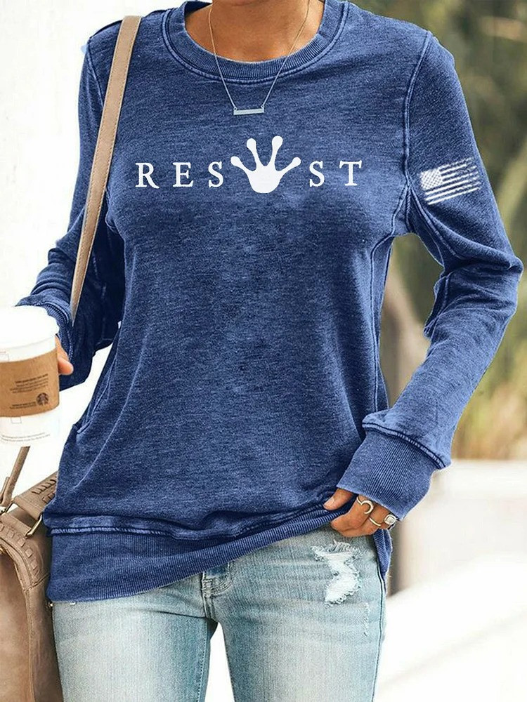 Resist Frog Sweatshirt Anti ICE Frog Portland Protest Apparel Gift For Liberal
