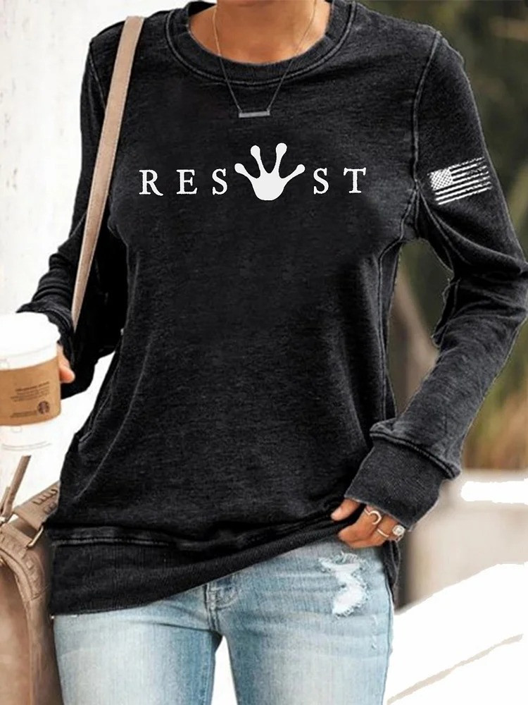 Resist Frog Sweatshirt Anti ICE Protest Portland Frog Apparel Gift For Liberal