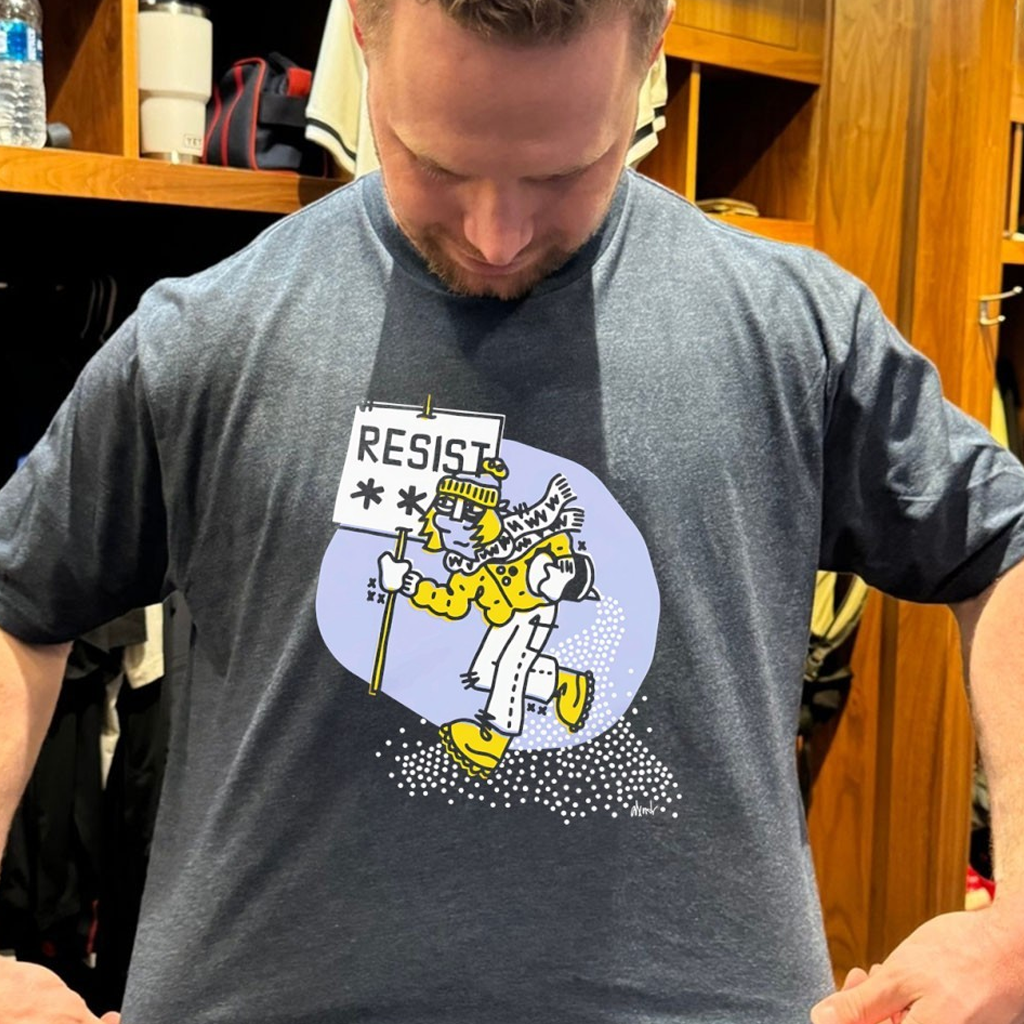 Resist Ice Stay Salty Melt Ice Caricature T-Shirt Best Gifts For Brother