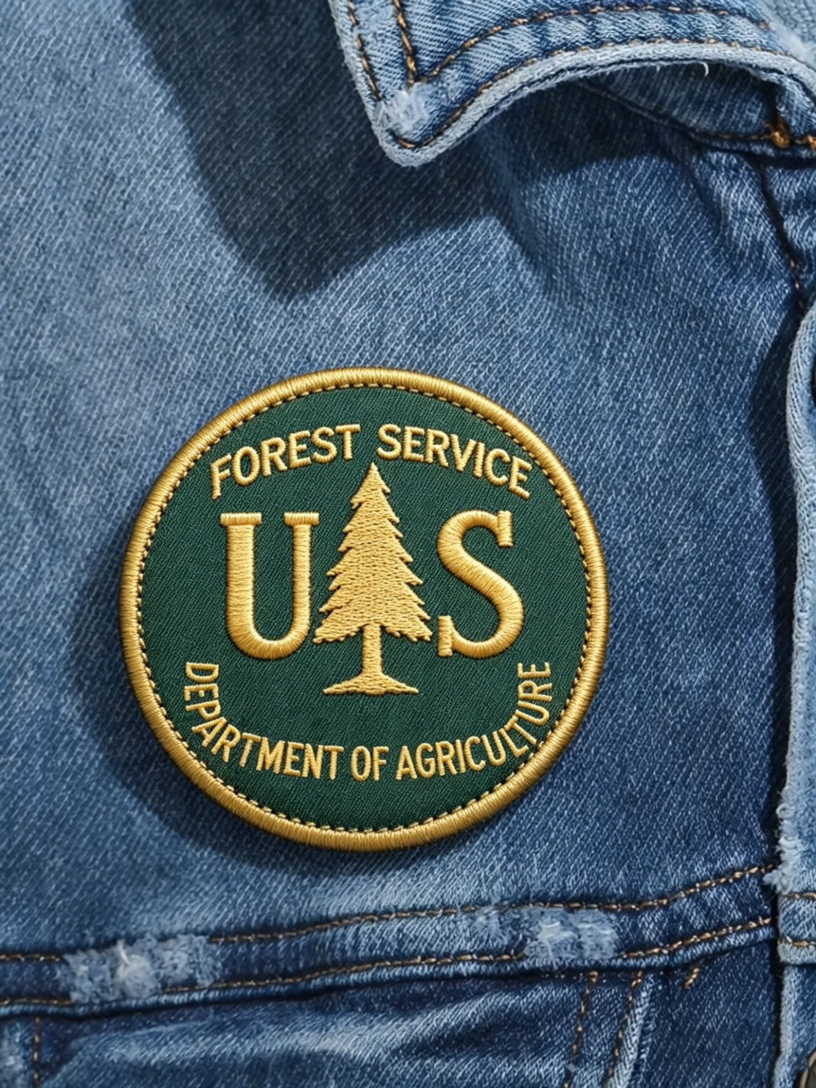 Resist US Forest Service Department Of Agriculture Pinback Rebuilding The USFS Merch For Fans