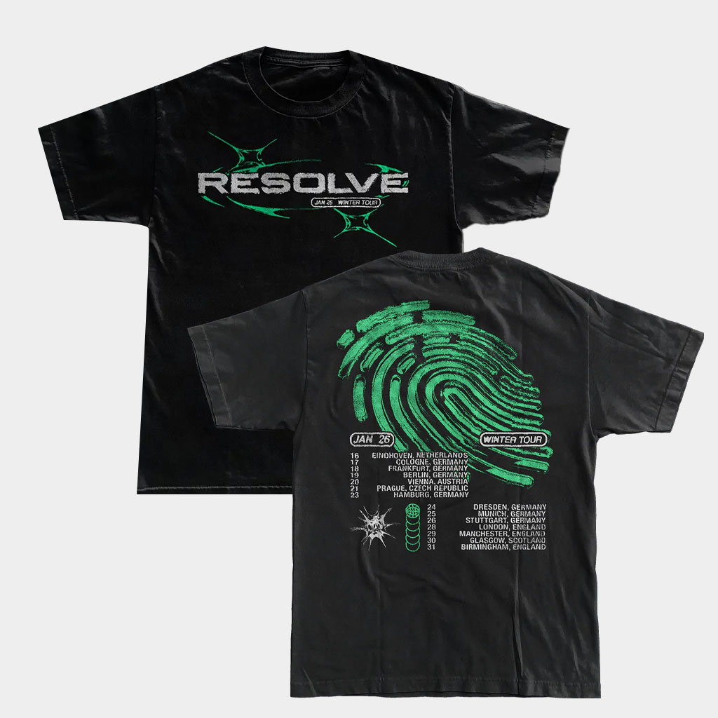 Resolve Merch Winter Tour 2026 T-Shirt Resolve Shirt Best Gifts For Brother-1