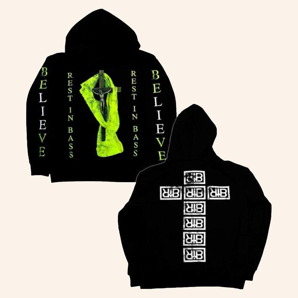 Rest In Bass Che Merch Believe Hoodie Presents For Boyfriend