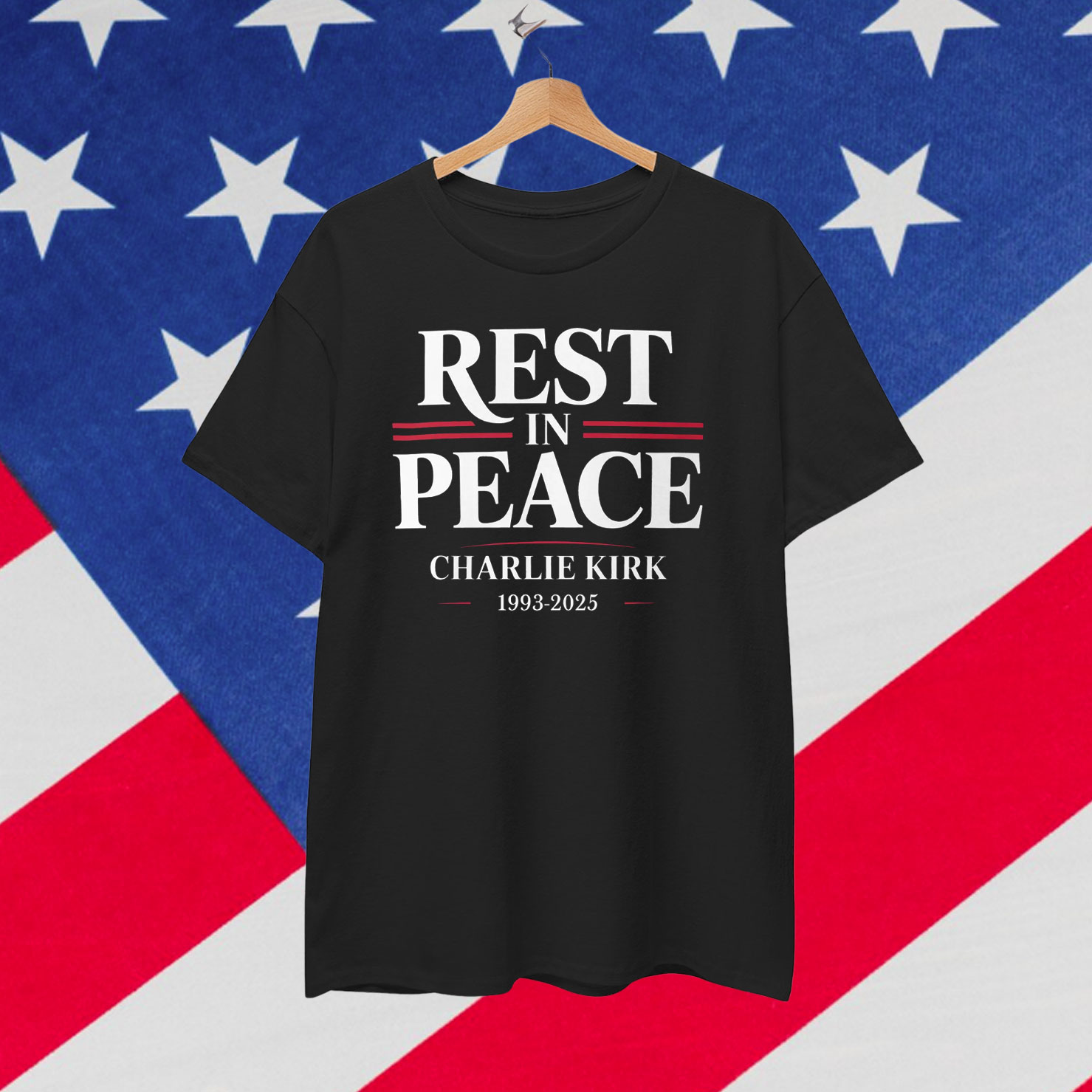 Rest In Peace Adult Charlie Kirk Shirt