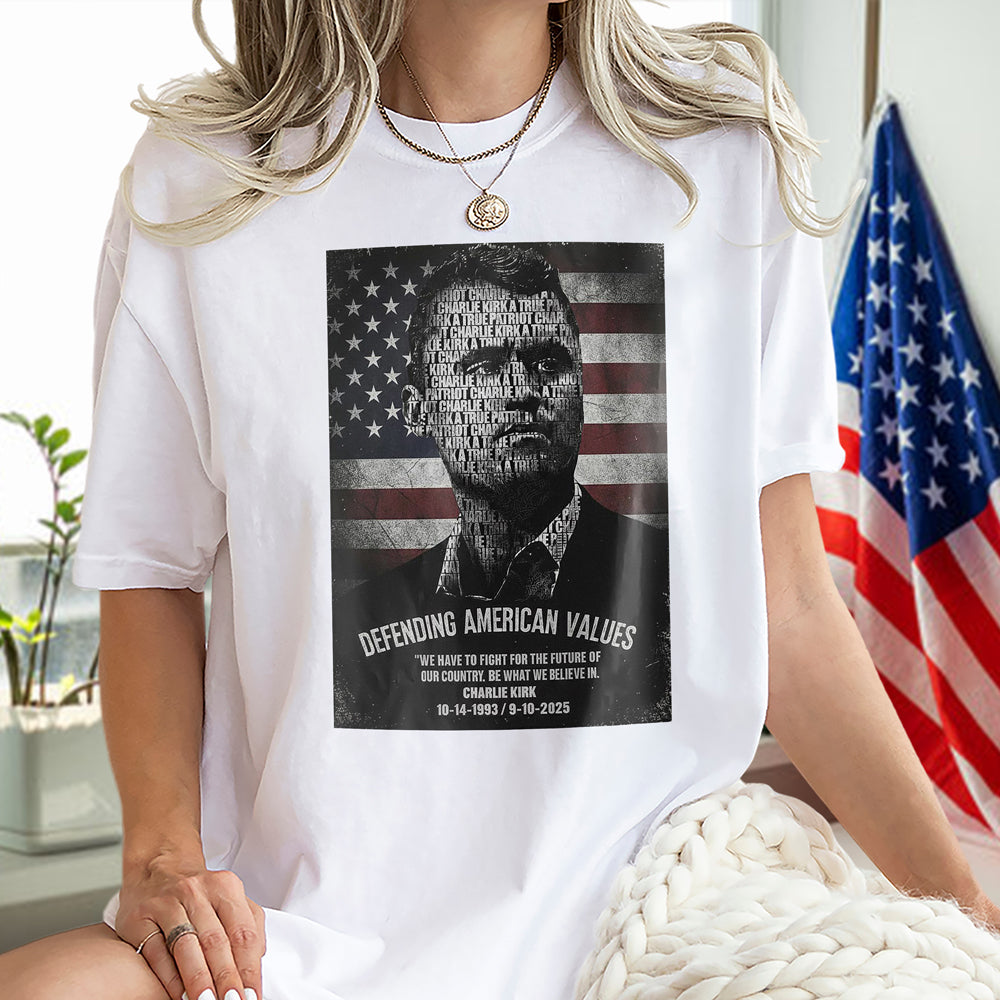 Rest In Peace Charlie Kirk A True Patriot Bright Shirt Gift for Free Speech Supporters