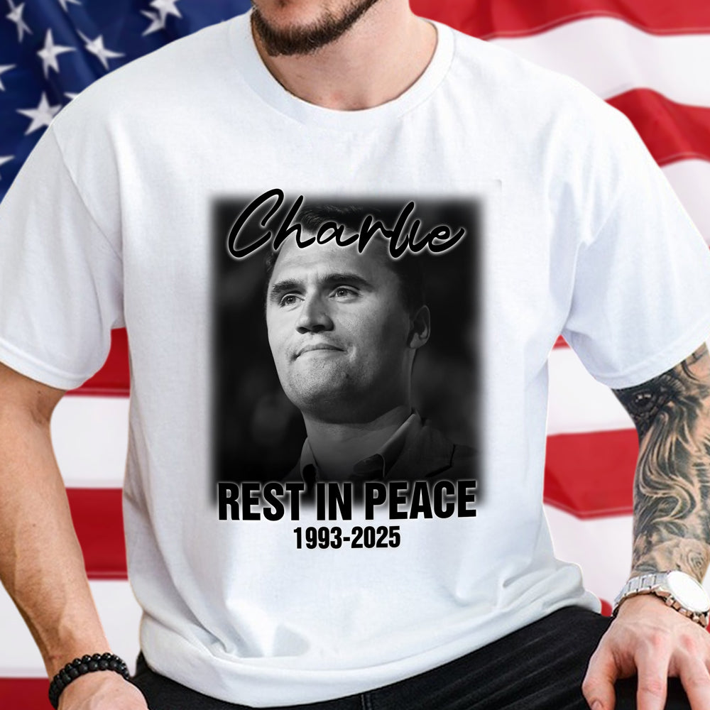 Rest in Peace Charlie Kirk Memorial 1993Ã¢â‚¬â€œ2025 Bright Shirt Gift for Patriots