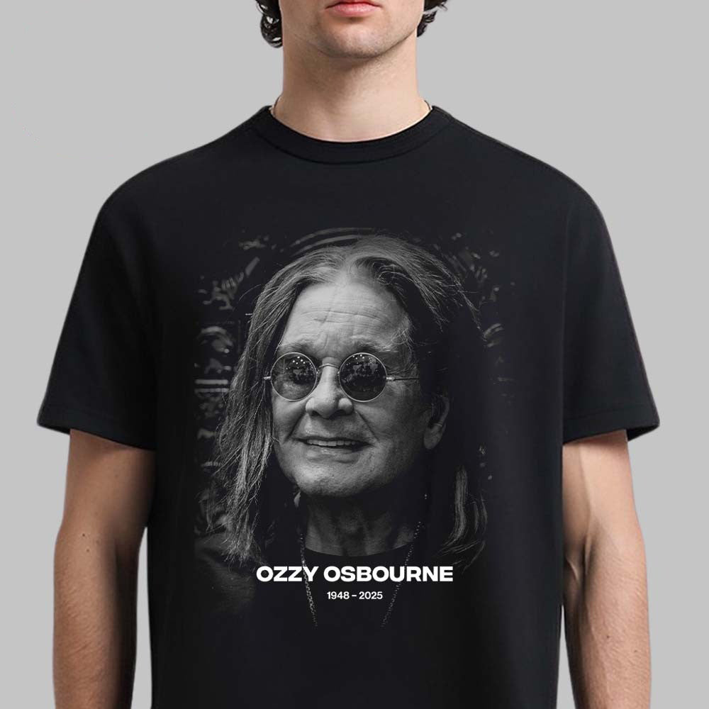 Rest In Peace Ozzy Osbourne 1948-2025 Thank You For The Memories T-Shirt RIP Ozzy Osbourne Shirt Rest In Peace Ozzy Osbourne 1948-2025 Thank You For The Memories T-Shirt RIP Ozzy Osbourne Shirt
