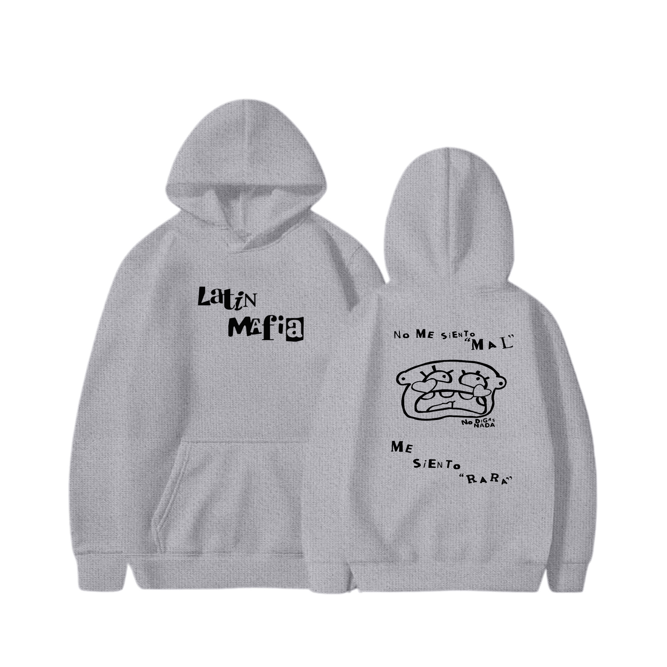 Resultados Para Latin Mafia Hoodie No Me Siento Mal Me Siento Raro Merch Birthday For Dad