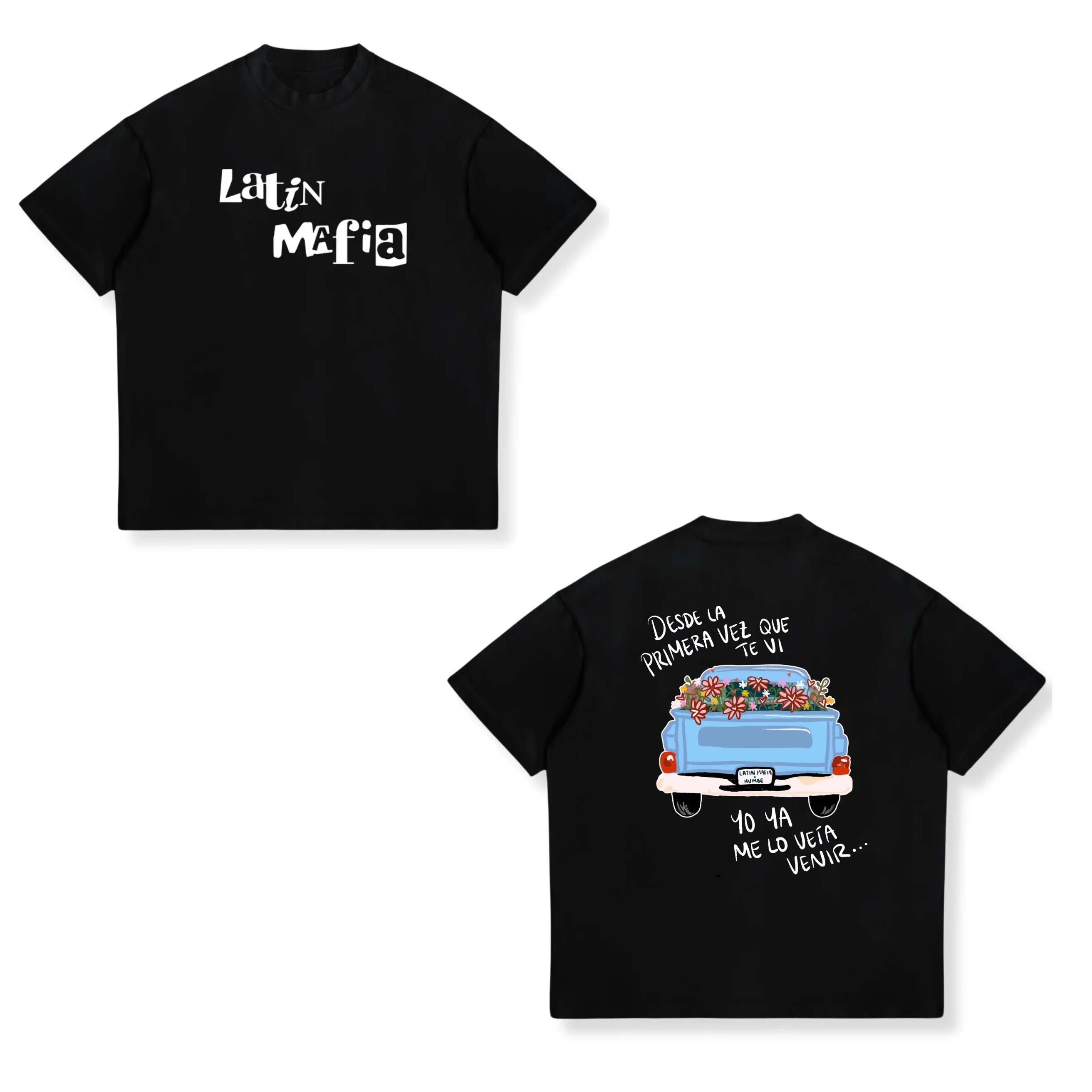 Resultados Para Latin Mafia T-Shirt Camisa Yo Ya Me Lo Veia Venir Merch Gift For Concert Fans