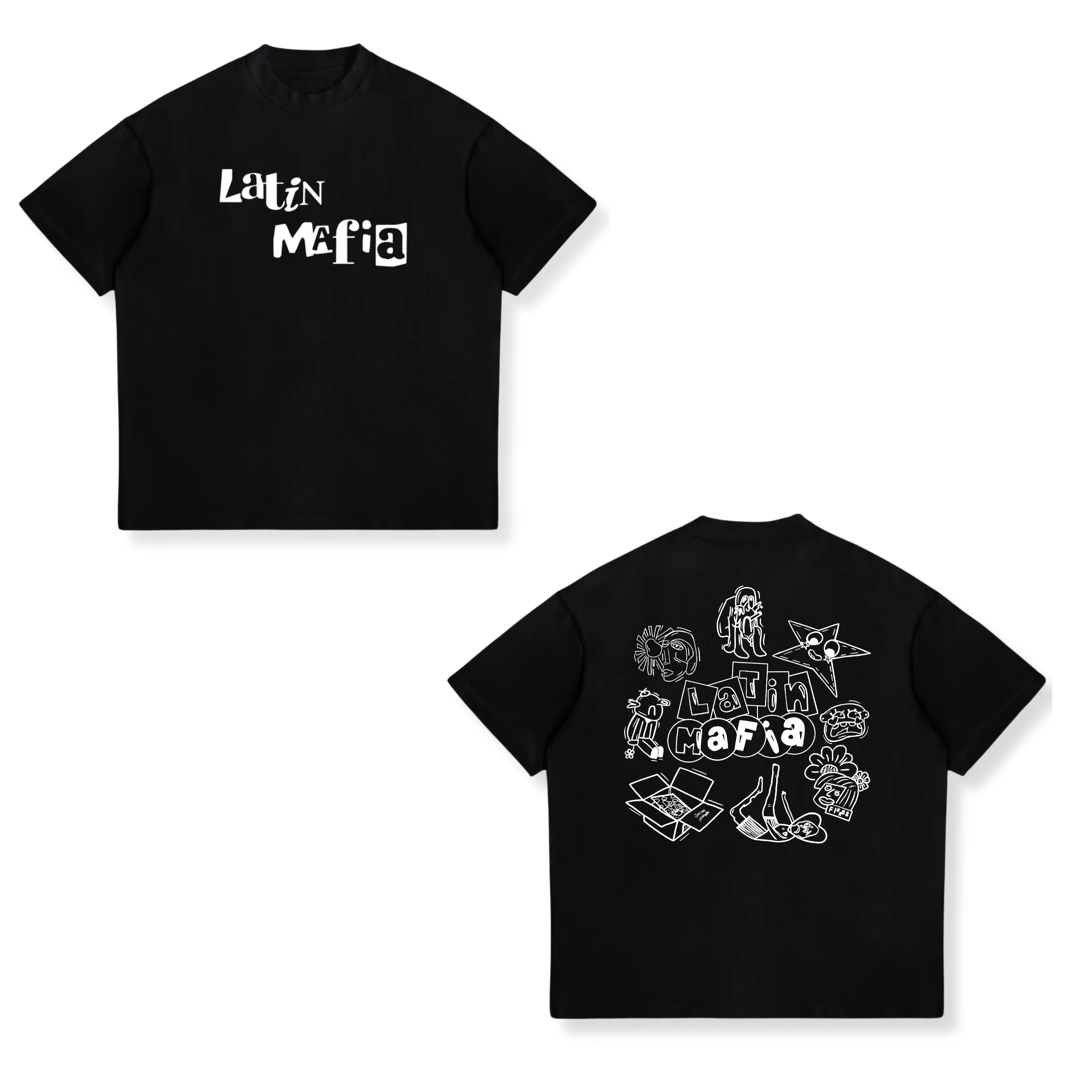 Resultados Para Latin Mafia T-Shirt Latin Mafia Band Tee Gift For Retro Lovers