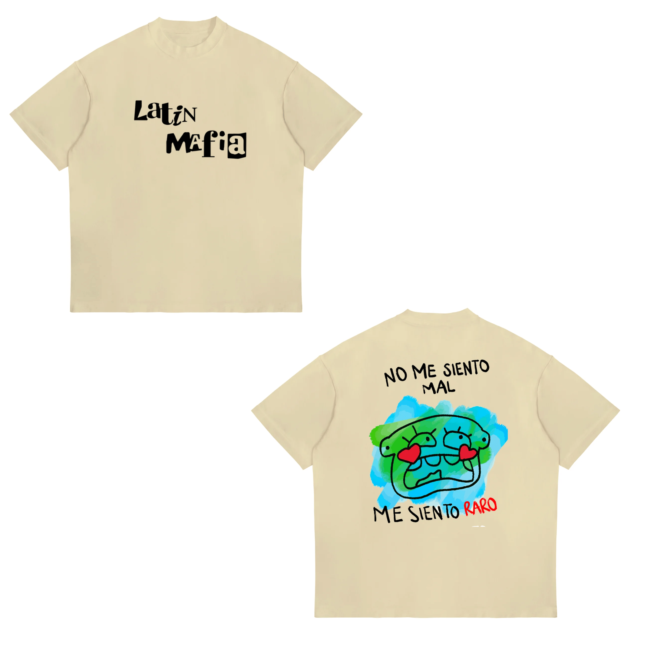 Resultados Para Latin Mafia T-Shirt No Me Siento Mal Me Siento Raro Clothes Gift For Surprise